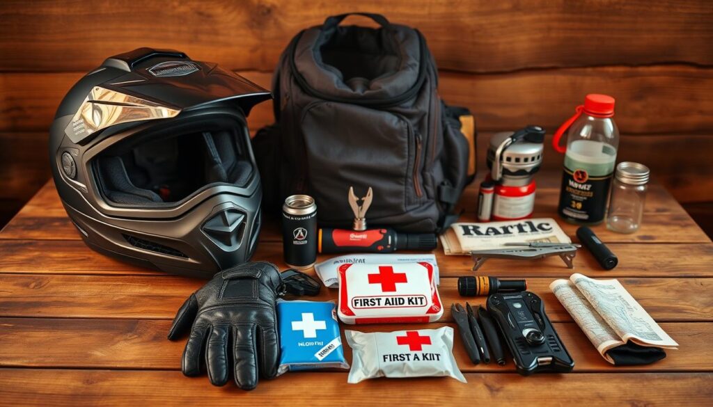 Essential items for motorcycle trip Essential items for motorcycle trip