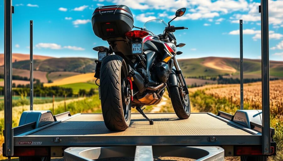 On the Trailer: A Practical Guide to Transporting Your Motorcycle on Trips