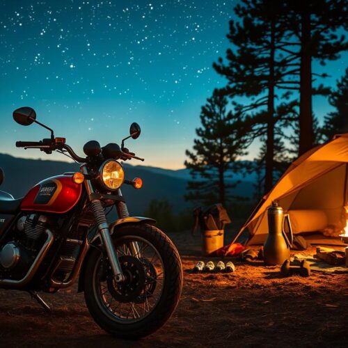 Under the Stars: The Ultimate Guide to Motorcycle Camping