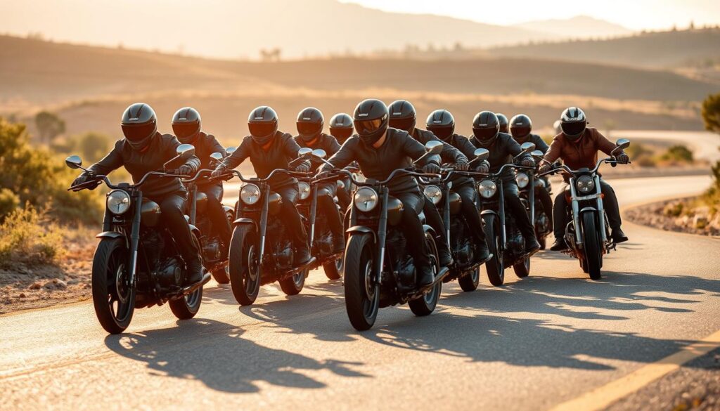 motorcycle group riding formation motorcycle group riding formation