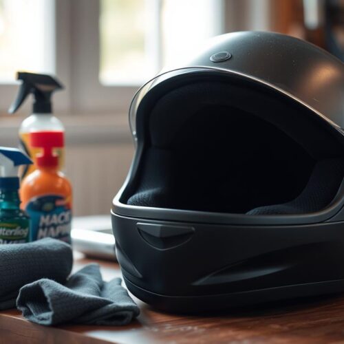 Clear Vision, Safe Ride: A Guide to Motorcycle Helmet Maintenance and Care
