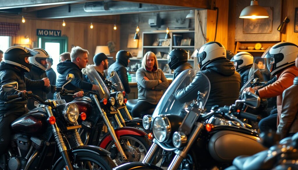 motorcycle communities