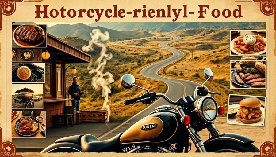 The Biker’s Plate: A Guide to Finding Great Food on a Motorcycle Trip