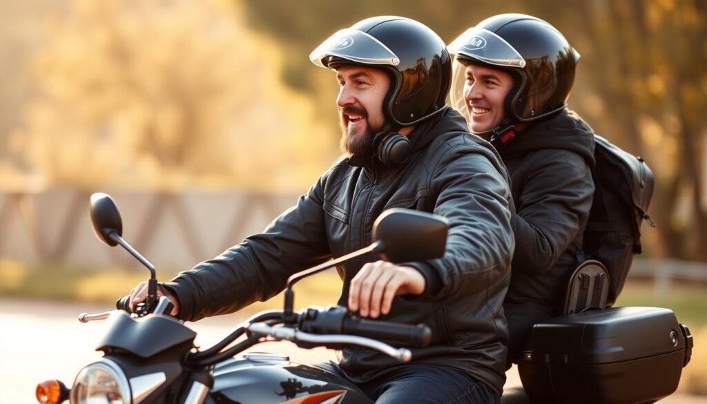 pillion rider communication pillion rider communication