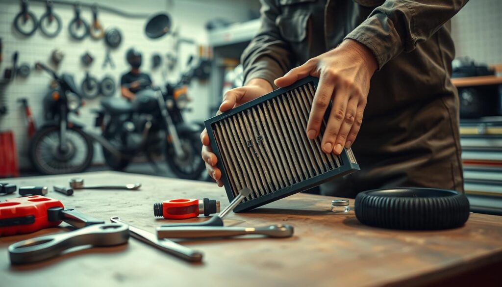 replace air filter replace air filter