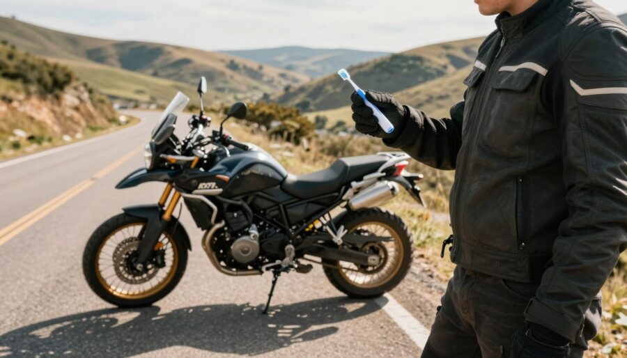 How to Stay Clean and Fresh During Long Motorcycle Expeditions