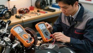 motorcycle stator testing