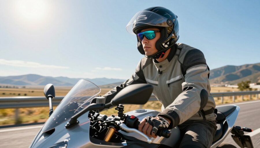 How to Protect Your Skin and Eyes from Sun Damage While Riding